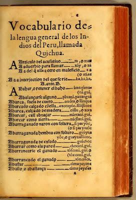 Otras miradas. El quechua y conquistadores en América