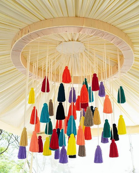 20 ideas de decoración con telas para tu fiesta - Paperblog