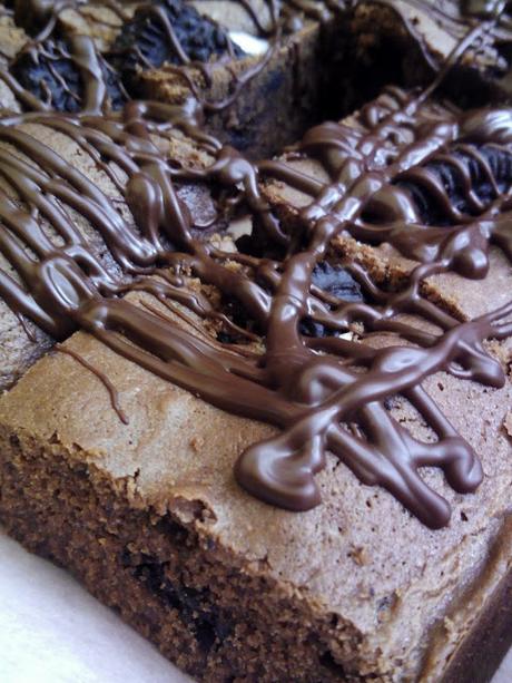 Brownie de oreo, asaltablog... Brownie de oreo, asaltablog...
