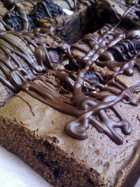 Brownie de oreo, asaltablog...