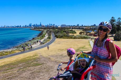 Bike-riding-in-Melbourne-visit-australia ▷ Comente sobre cómo visitar Australia en 3 semanas: un itinerario de Famiglia en Fuga