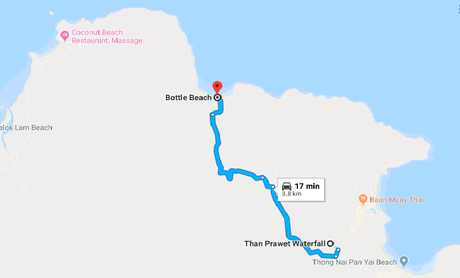 ▷ Explorando botella playa Koh Phangan | Todo lo que necesitas saber map-1 ▷ Explorando botella playa Koh Phangan | Todo lo que necesitas saber