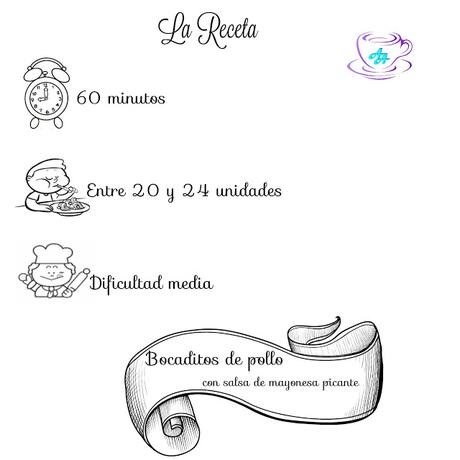 BOCADITOS DE POLLO CON SALSA DE MAYONESA PICANTE BOCADITOS DE POLLO CON SALSA DE MAYONESA PICANTE