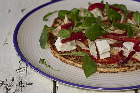 Pizza de Coliflor Pizza de Coliflor