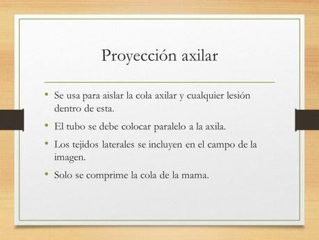 PROYECCIONES MASTOGRAFICAS