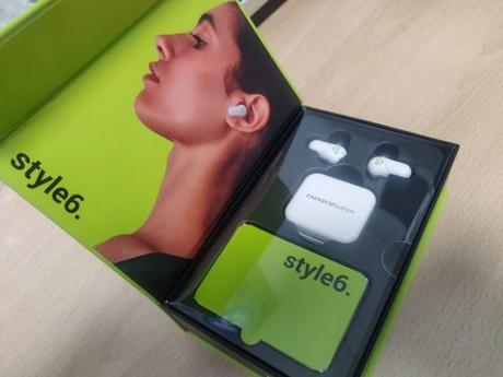 Energy Earphones Style 6 True Wireless, golpe en la mesa de Energy Sistem