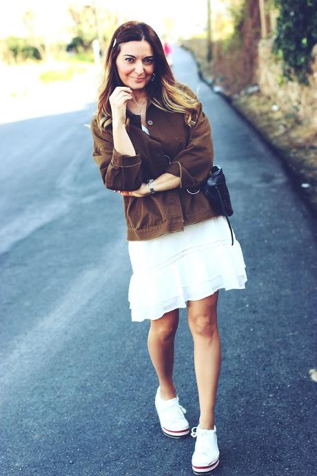 Como combinar un vestido blanco Como combinar un vestido blanco