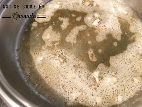 Dorada con salsa Alfredo y brócoli