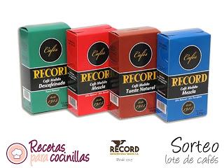 ¡¡NUEVO SORTEO DE CAFÉS RECORD!!