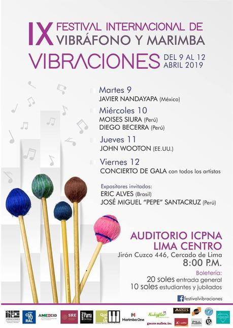 IX Festival Internacional de Vibráfono y Marimba VIBRACIONES