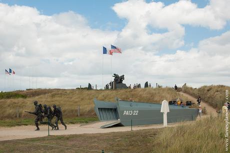 Utah Beach playas desembarco viaje Normandía turismo