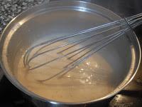 Brécol gratinado con merluza
