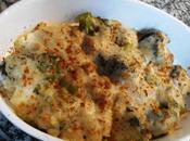 Brécol gratinado merluza