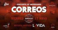 Concierto de Correos y Lavida en Siroco