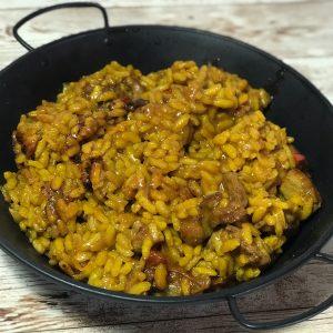 Arroz de Jamón y pollo 