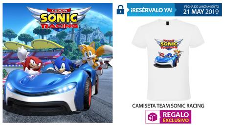 Este es el incentivo de reserva de Team Sonic Racing en GAME
