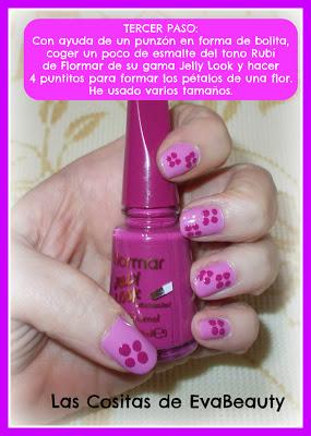 Mis Manicuras Paso a Paso(18): Esmaltes Flormar con flores Mis Manicuras Paso a Paso(18): Esmaltes Flormar con flores