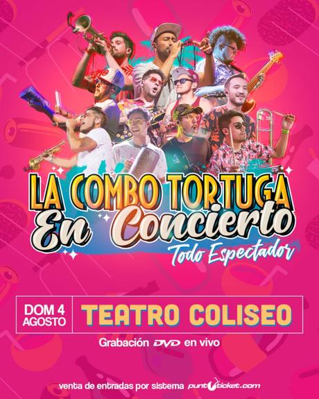 La Combo Tortuga anuncia la grabación de su primer disco en vivo para el 4 de agosto