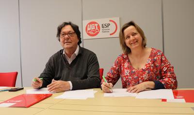 Firmado acuerdo CGCEES-UGT