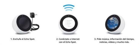 Amazon Echo Spot, el Altavoz Inteligente con pantalla Amazon Echo Spot, el Altavoz Inteligente con pantalla