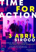 Concierto de Time for action en Siroco
