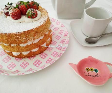 tarta de fresas