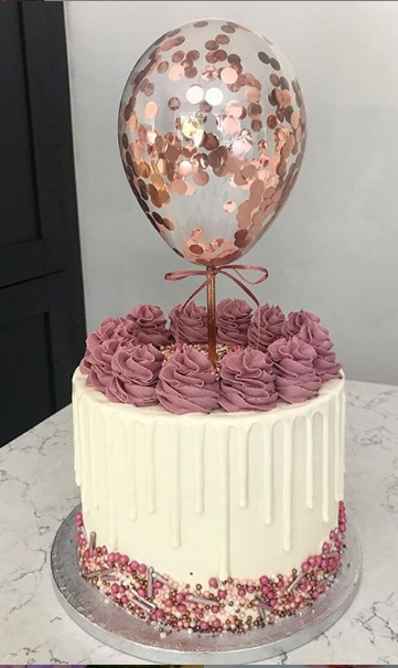 18 ideas de la nueva tendencia de pasteles con globos