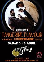 Concierto de Tangerine Flavour y Coppermine en Costello Club