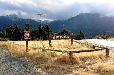 Marcha contra el proyecto minero en Epuyén