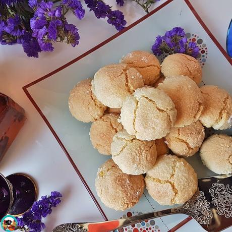 Mostachones de almendras Mostachones de almendras