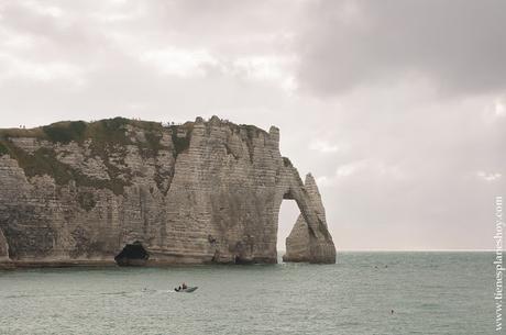 Étretat Acantilados en Normandia viaje Francia turismo