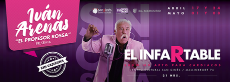 Ivan Arenas llega al Teatro San Gines con un “infartable” Show