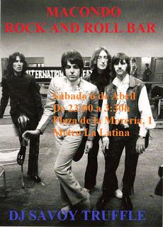 Pinchada Especial y Sideral de Dj Savoy Truffle en Macondo. Pinchada Especial y Sideral de Dj Savoy Truffle en Macondo.