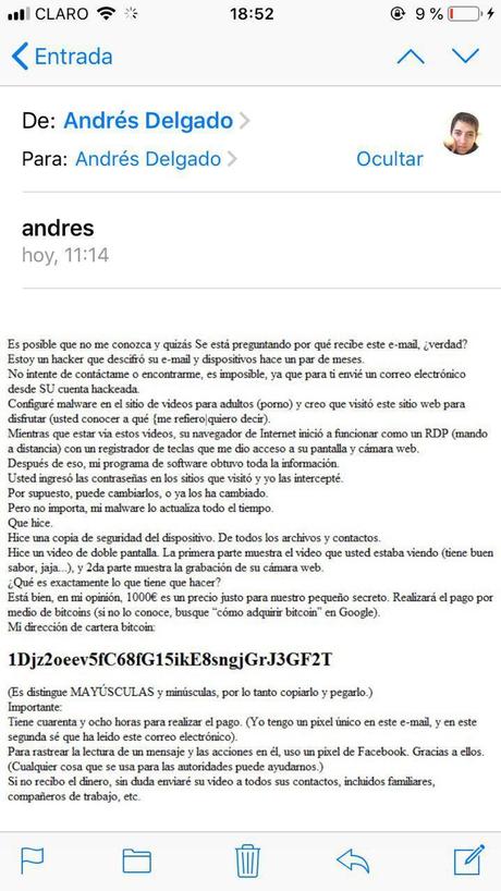 ¿Me hackearon? ¿Me hackearon?