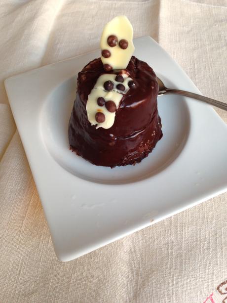 Minitartas sacher Minitartas sacher