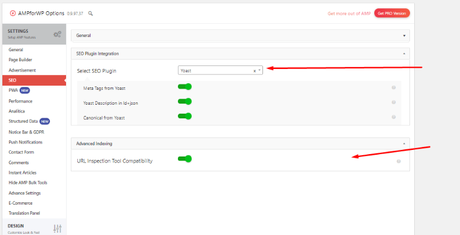 AMP compatibilidad Yoast