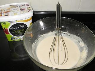 AROS DE CEBOLA EN TEMPURA