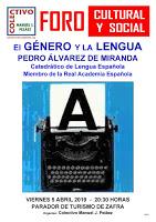 Pedro Álvarez de Miranda en Zafra