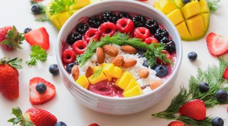 Top 7 desayunos fitness ricos en proteínas, saludables y energéticos Smoothie Bowl