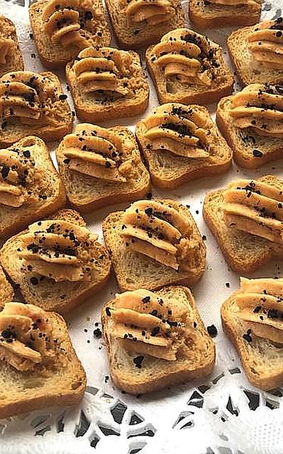 Dulce y salado para fiesta de picoteo