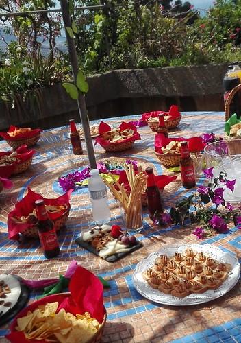 Dulce y salado para fiesta de picoteo