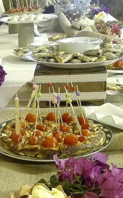 Dulce y salado para fiesta de picoteo