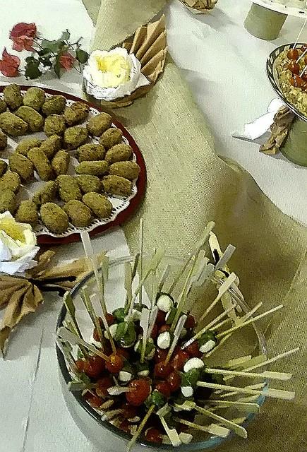 Dulce y salado para fiesta de picoteo