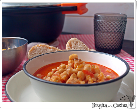 Potaje de Garbanzos con bacalao