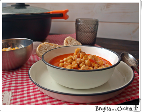 Potaje de Garbanzos con bacalao