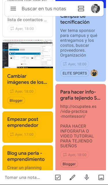 Google Keep, planifica tu agenda diaria sin papeles y en la nube