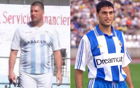 Futbolistas que engordaron y mucho tras dejar el fútbol La imagen de Tristan pasado de peso llamó la atención de las redes sociales.