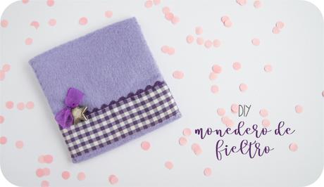 DIY: Monedero de fieltro