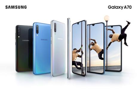 Captura, conecta y conquista con el nuevo Samsung Galaxy A70