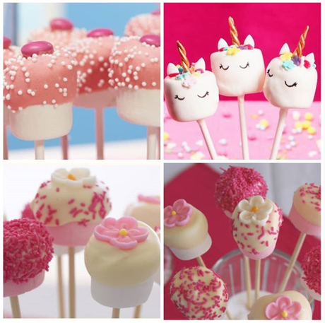 Decora  tu mesa de dulces con marshmallows malvaviscos